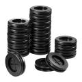 50 Pcs 1 Inch Double-sided Rubber Grommet Wire Protection Grommets
