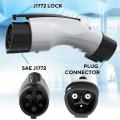 Tesla Charger to J1772 Compatible Charging Adapter Sae J1772