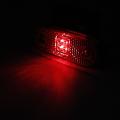 10pcs 4 Led 24v Side Marker Light for Car Truck Trailer Pickup Red