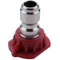 2.5gpm Pressure Washer Rotating Turbo Spray Nozzles Tip,5 Color