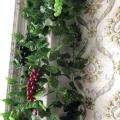 12 Bunches Simulation Decorative Lifelike Fake Grapes Clusters