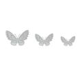 72 Pcs/set 3d Wall Stickers Hollow Butterfly for Kids Rooms Decor (b)