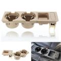 Car Center Console Coin Tray Box Cup Holder for Bmw E46 3 Series