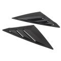 Car Triangle Rear Side Window Trim Vent Abs for Honda Civic 2022