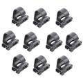 10pcs Scuba Diving Silicone Clip Snorkel Mask Keeper Holder Retainer
