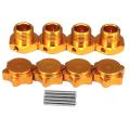 Metal Coupling with Dust Cap for Hpi Hsp 94762 9408 1/8 Rc Car Yellow