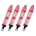4 Pcs Rc Car Front Rear Shock Absorbers for Wltoys 104009 104009-1972