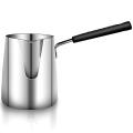 Stainless Steel Butter and Coffee Pot, Milk Pot with Spout -(350ml)