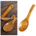 Wooden Rice Spoon Rice Paddle, Cooking Spoon, for Non Stick Cookware