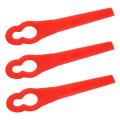 80pcs Replacement Grass Trimmer Blades Spare Part Lawn Mower Cutting