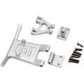 Rc Car Metal Front Guard & Bumper Set for Wltoys 124016 Silver