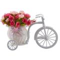 Home Furnishings Simulation Flower and Flower Car Suit,rose Pink
