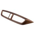 Car Air Dashboard Stickers Peach Wood Grain Moulding for Honda