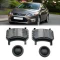 4pcs Car Front Headlight Lamp Dust Cap Lid Shell for Ford Mondeo