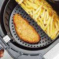 Air Fryer Cooking Divider for 5l Air Fryer Keeps Food Separated 21cm Black