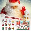 Calendar Christmas Countdown 24 Pcs Sensory Toys Set for Kids Adults