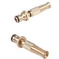 4 Piece Spray Nozzle Brass Adjustable Copper Straight Connector Spray