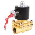 220v Dn15 1/2in Closed Electromagnetic Valve for Water Oil Gas