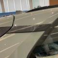 For Toyota Rav4 2019-2020 Car Door Window C Pillar Trim Carbon Fiber