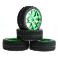 4pcs Wheel Rims Tire for 1/10 Rc On-road Drift Touring Car Traxxas,5