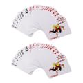 2x Secret Marked Poker Cards See Through Playing Cards Magic Toys
