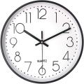 10 Inch Silent Non-ticking Wall Clock,battery, for Office School Home