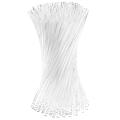 100 Pieces 6 Inch Acrylic Lollipop Sticks Clear Reusable Acrylic Rods