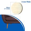 8 Large Stick Felt Sheets 12 Round Felt Pads to Protect Hardwood