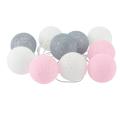 6cm Led Cotton Ball Garland Light String Party Bedroom Light Chain