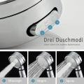 Shower Head with 3 Types Of Adjustable Nozzles for Bath and Wellness