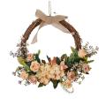 Wreath Hydrangea Wreath Wedding Boho Wreath Floral Accessories(a)