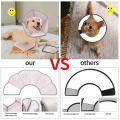 Dog Cone for Dogs Cats Adjustable Cone Collar for Small Medium L