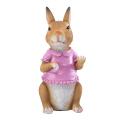 Resin Easter Bunny Statue Rabbit Doll Room Decor Living Room Garden