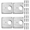 Cabinet Hinge Repair Plate - Hinge Side Plate Repair Piece, Bracket