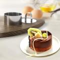 Cake Ring Cake Mold Round Stainless Steel Pastry Rings 4 Pieces