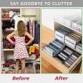 6pcs Wardrobe Clothes Organizer for Jeans, Drawer Organizers