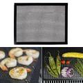 Round Pizza Oven Baking Tray Grate Nonstick Mesh Net(6 Inch)