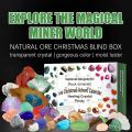 Healing Crystal Advent Calendar,pebbles Countdown Calendars 24pcs