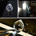 15 Pcs Crystal Balls Pendants Maker Hanging Crystals Prisms 30mm