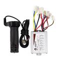 36v 500w Electric Bicycle Brushed Speed Controller & Throttle Grip