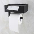 Toilet Paper Holder with Flushable Wipes Dispenser, for Bathroom B