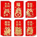 36 Pcs 2022 New Year Red Envelope Chinese Lunar Year Of The Tiger Red