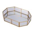 Nordic Style Glass Copper Geometry Storage Box(s)