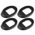 4pcs Car Roof Mast Whip Rubber Gasket Seal Fit for Beetle/golf/jetta