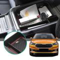 Center Console Armrest Storage Box for Skoda Octavia Mk4 2020 2021