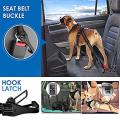 2 Pack Pet Safety Car Seat Belt with Adjustable Buckle, Dog Harness