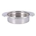 Stainless Steel Food Can Strainer Sieve Tuna Press Lid Oil Drainer