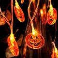 Halloween Decoration Pumpkin String Lights Pumpkin Gothic Decorations