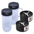 For Mb Blender Mixer, 250w Mb-1001 Cross Blade & 22oz Blender Cups