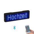 Bluetooth Led Name Badge Rechargeable Light Sign Display Led,type 5